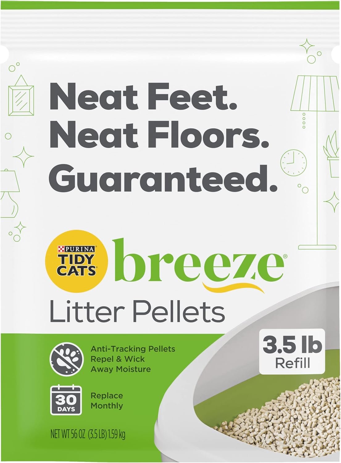 Purina Litter Tidy Cat Breeze Pellets, 3.5 lb - Image 2