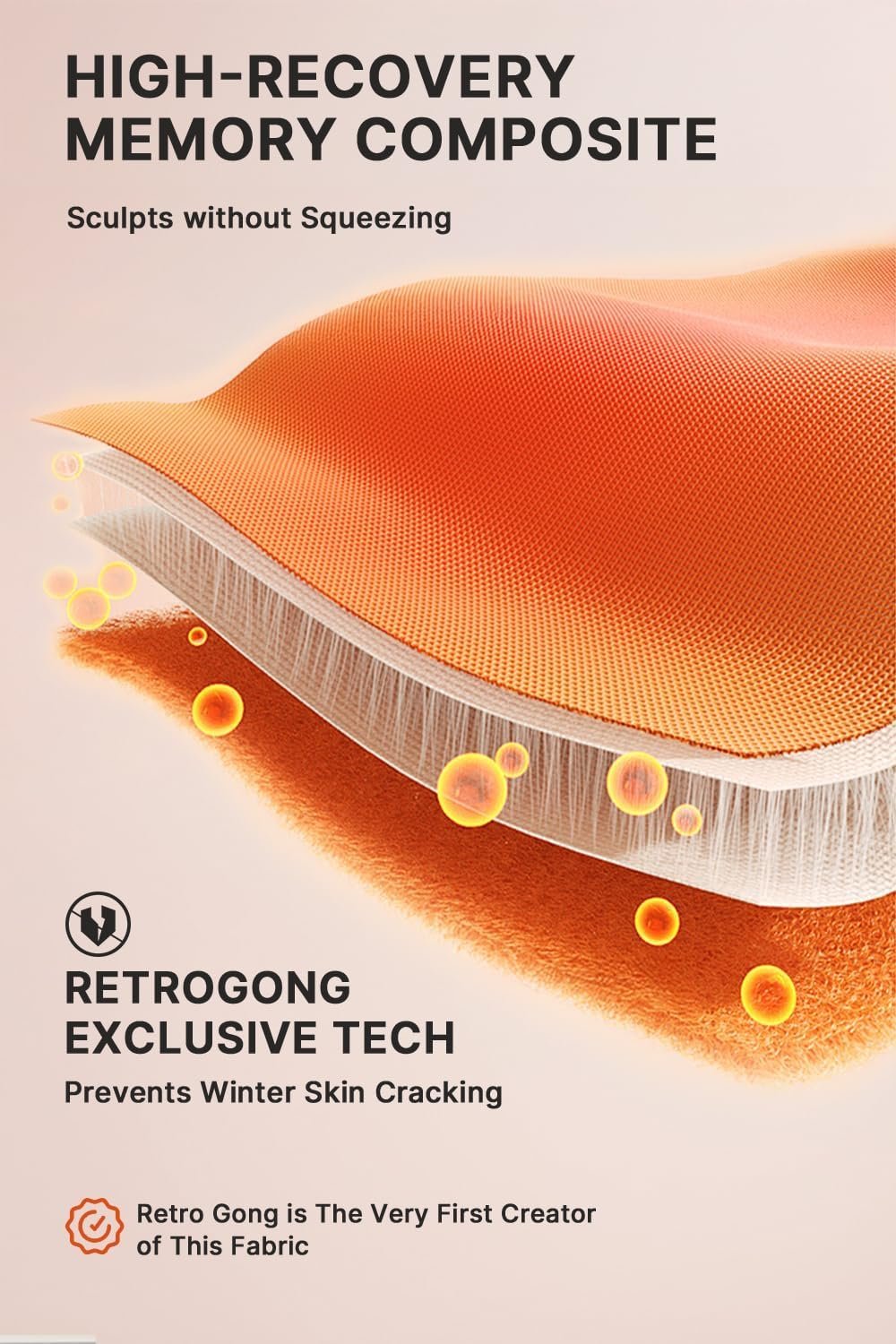 Retro Gong Womens Faux Leather Leggings Stretch High Waisted Pleather Pants - Image 3