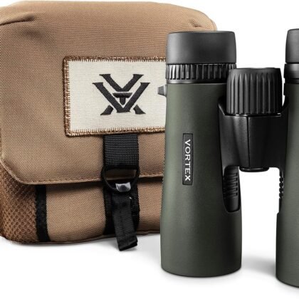 Vortex Optics Diamondback HD 8x42 Binoculars - HD Optical System, Non-slip Grip, Waterproof, Fogproof, Shockproof, Included GlassPak - Unlimited, Unconditional Warranty