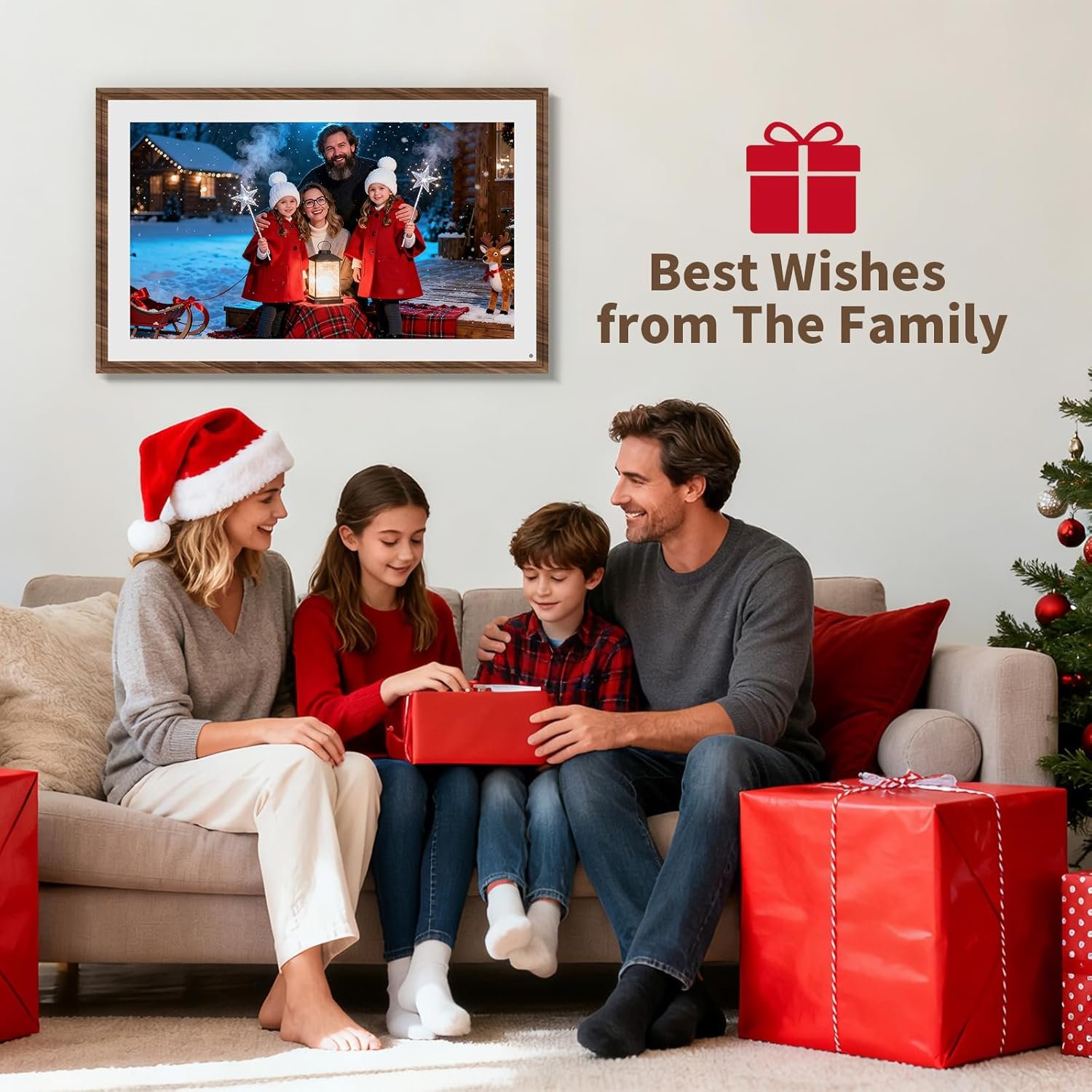 15.6 Inch Digital Calendar Chore Chart with Touchscreen - Full HD Interactive Display, Wall & Desk Mountable Family Planner, to-Do List & Meal Planner, Digital Picture Frame for Gifts for Women Mom - Image 8