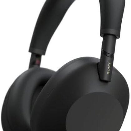 Sony WH-1000XM6 Flagship Noise Cancelling Over-Ear Wireless Bluetooth Headphones, Signature High-Definition Sound, Superior Comfort, Foldable Design, Durable Case, 30 HR Battery, iOS and Android