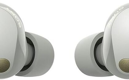 Sony WF-1000XM5 The Best Truly Wireless Bluetooth Noise Canceling Earbuds Headphones with Alexa Built in, Silver