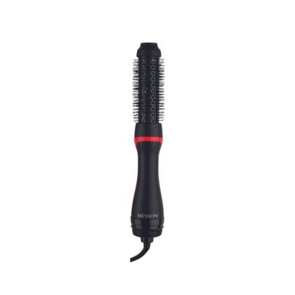 REVLON One-Step Root Booster Round Blow Dryer Brush and Hair Styler - Revive Styles, Boost Roots, and Add Volume to hair with this Hot Air Brush, 1 ½ inch Barrel (Black)