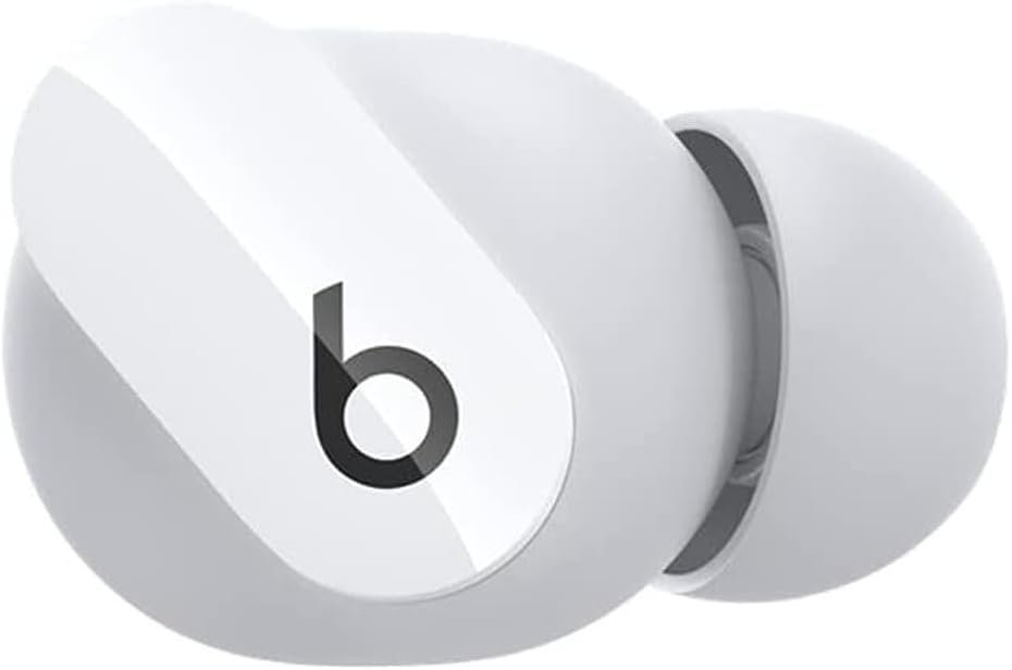 Single Right Ear Bud Replacement for Beats Studio Bud (NOT for Bud+) (White)