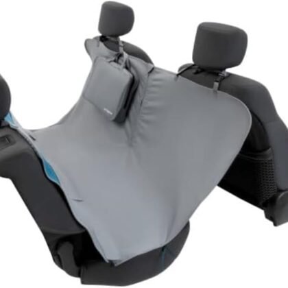 Kurgo Rover Dog Hammock Car Seat Cover for Pets, Pet Seat Cover, Car Hammocks for Dogs, Water-Resistant, 55" Wide for Cars and SUVs, Gray