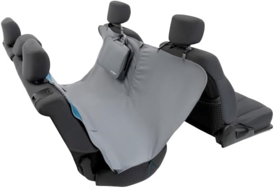 Kurgo Rover Dog Hammock Car Seat Cover for Pets, Pet Seat Cover, Car Hammocks for Dogs, Water-Resistant, 55" Wide for Cars and SUVs, Gray