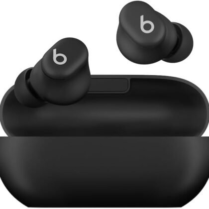 Beats Solo Buds - Wireless Bluetooth Earbuds | 18 Hours of Battery Life | Apple & Android Compatibility | Built-in Microphone - Matte Black (Renewed)