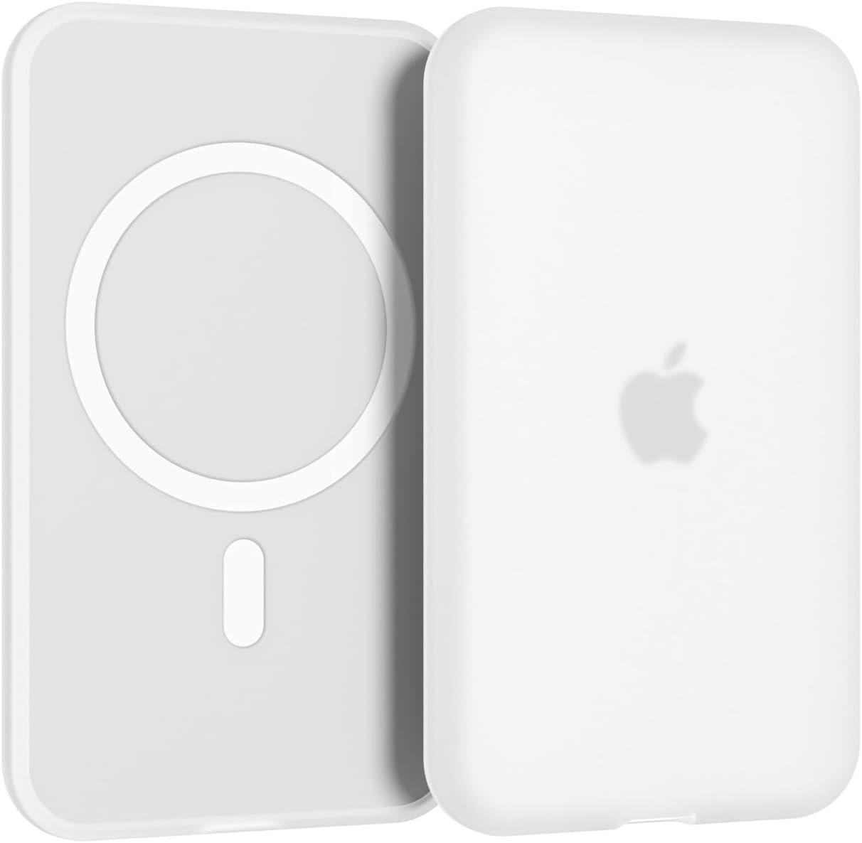 oakxco Silicone Case Compatible with iPhone Air Magsafe Battery Pack, Ultra Thin Slim Cover for 17 Air Battery Pack, TPU Rubber Scratch & Shatter Resistant Cover, Matte Clear