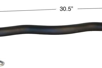 GR8FLEX EZ Curl Bar - Heavy Weight Training Accessory Designed To Fit on Total Trainer, Bowflex, and Home Fitness Gym Equipments with Cable Systems