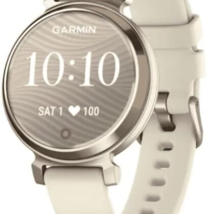 Garmin Lily 2, Small and Stylish Smartwatch, Hidden Display, Patterned Lens, Up to 5 Days Battery Life, Coconut