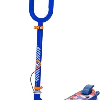 Flybar NERF Kids Electric Scooter - Kick Scooter,NERF Blaster, Fires Up to 60 Feet, Adjustable Height, Anti-Slip Deck, Rear Brake, E Scooter for Kids,Kids Scooter, Ages 8+, Up to 185 lbs