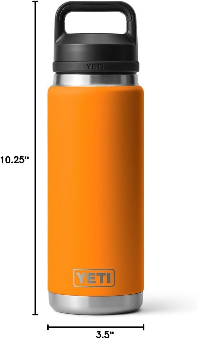 YETI Rambler 26 oz Bottle, Vacuum Insulated, Leakproof, Stainless Steel with Chug Cap - Image 8