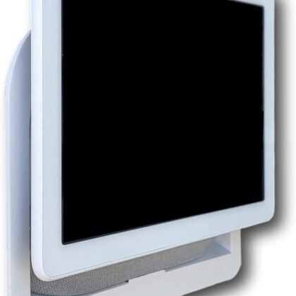 Mount Genie Simple Built-in Google Nest Hub MAX Wall Mount: The Perfect Smart Home Command Center | Fully Exposed Speakers | Designed in The USA
