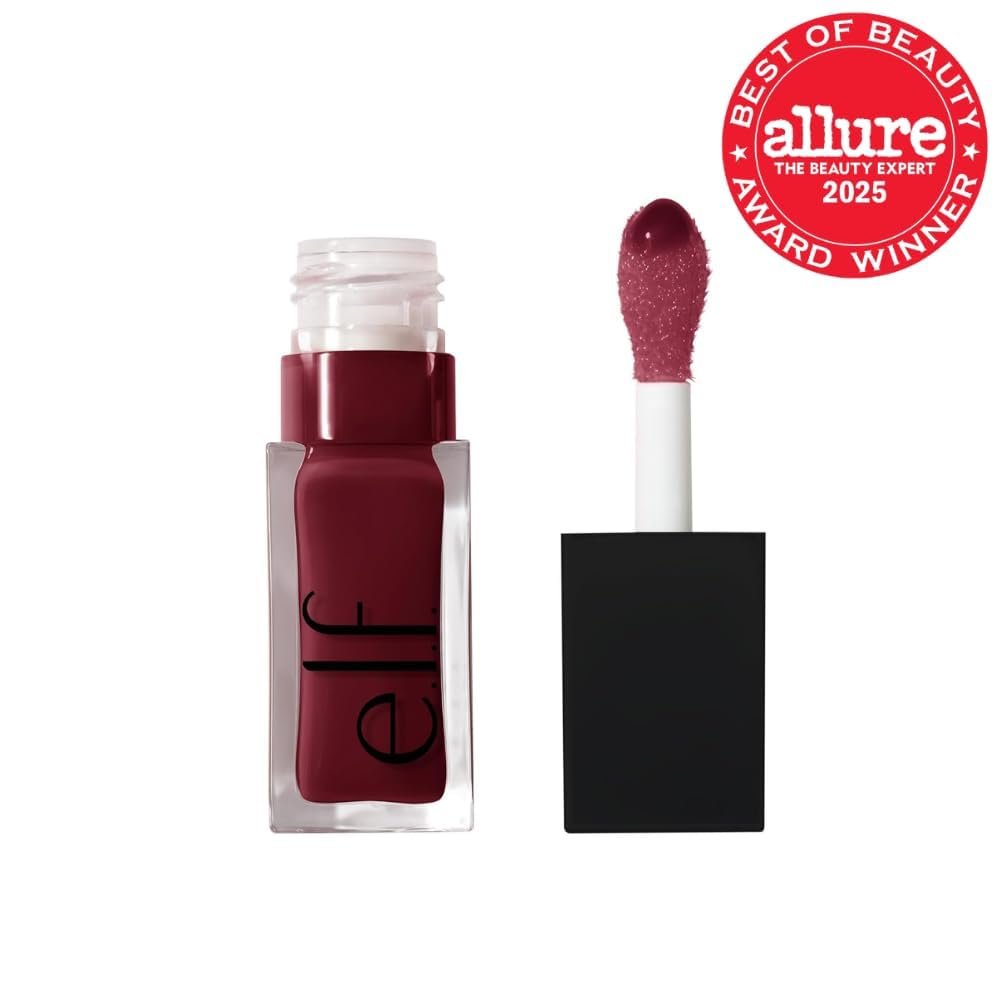 e.l.f. Glow Reviver Lip Oil, Nourishing Tinted Lip Oil For A High-shine Finish, Infused With Jojoba Oil, Vegan & Cruelty-free, Jam Session - Image 2