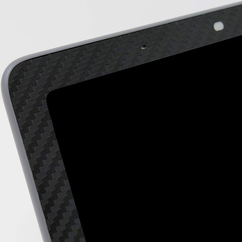 Skin for Google Nest Hub Max 10" | Protective, Durable, and Unique Vinyl Decal Wrap Cover | Made in The USA (Black Carbon Fiber) - Image 2