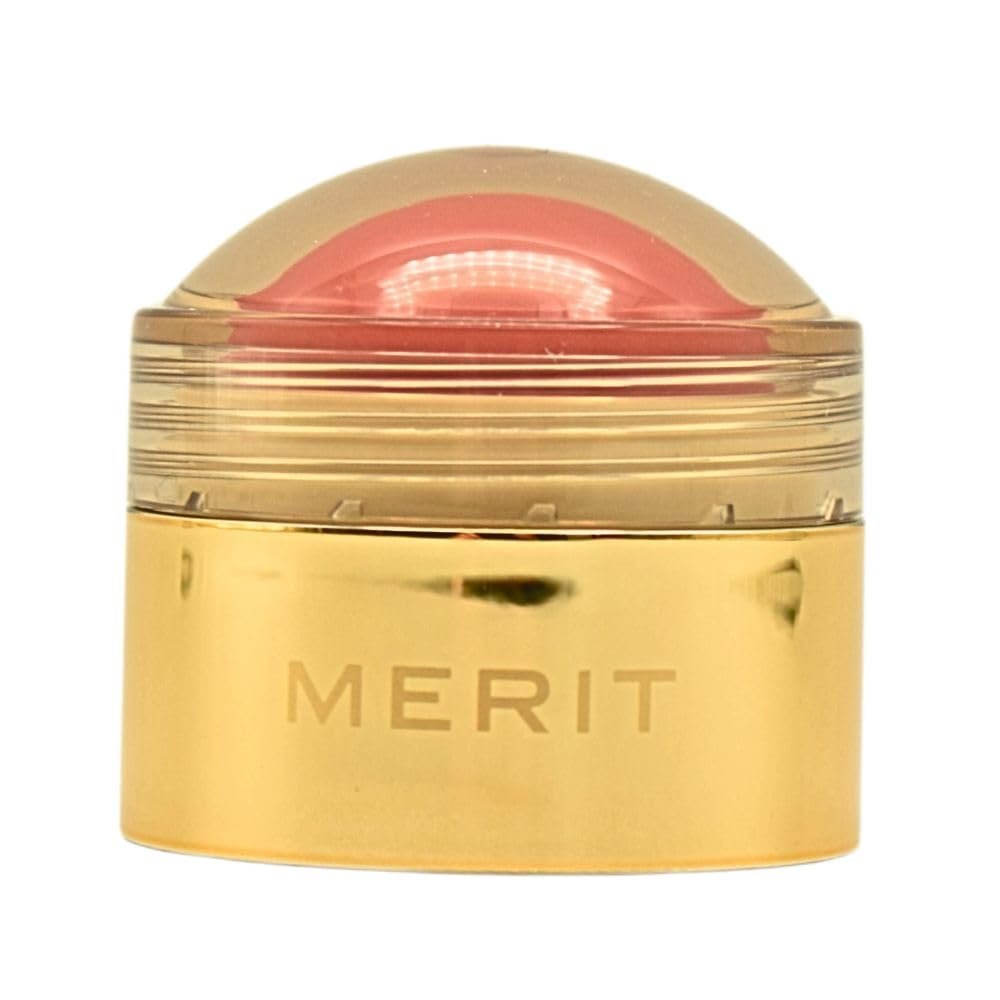 MERIT Flush Balm Cream Blush – Lusitano Soft Peach | Hydrating Radiant Cheek & Lip Tint Stick with Vitamin E | Lightweight, Buildable, Vegan & Cruelty-Free Blush