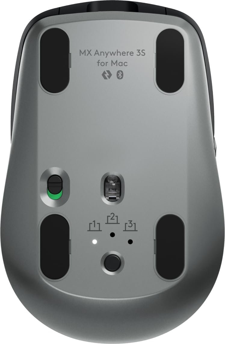 Logitech MX Anywhere 3 for Mac Compact Black, W129155520 (Black) - Image 7