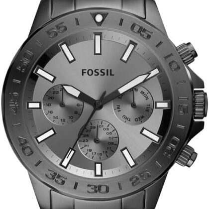 Bannon Multifunction Smoke Stainless Steel Watch