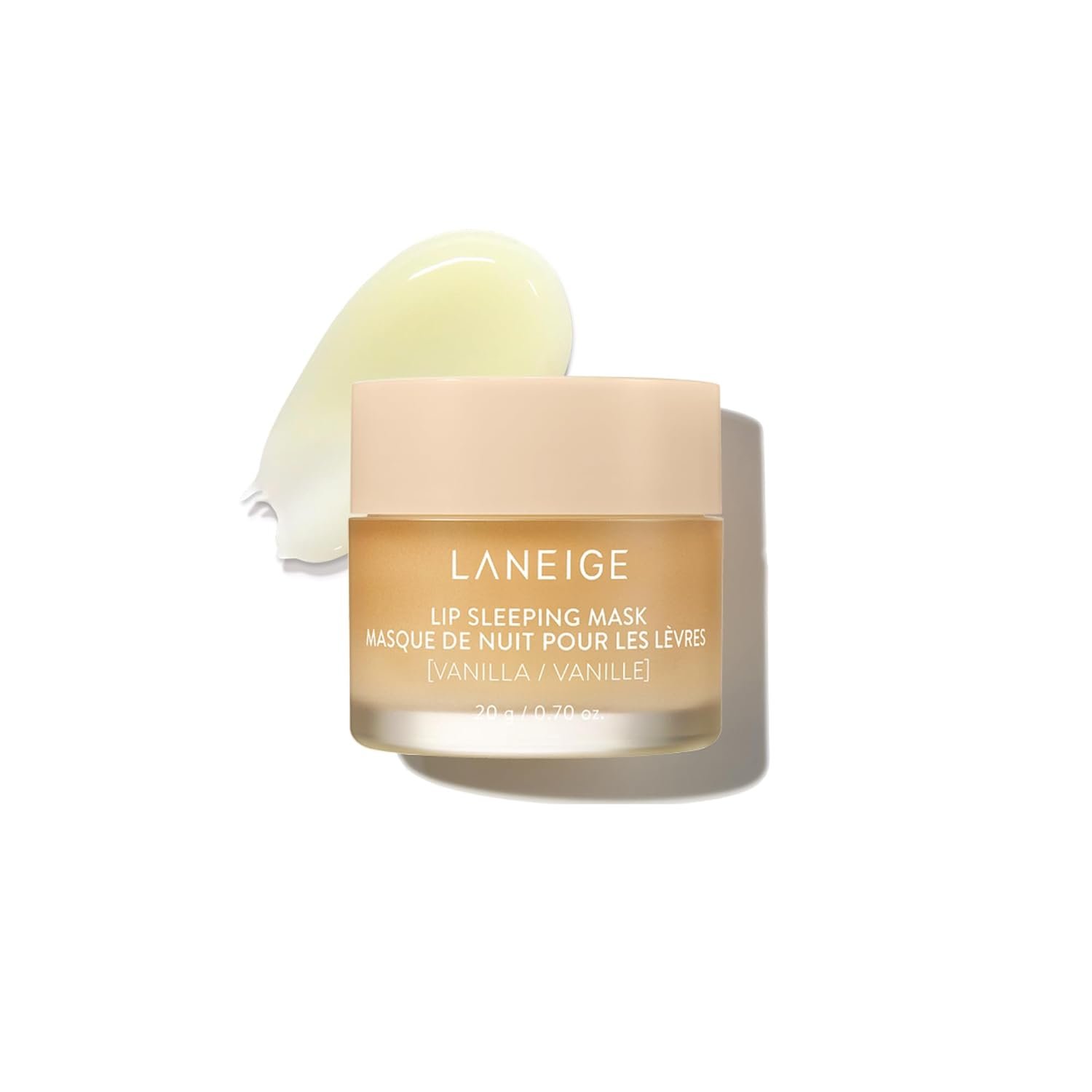 LANEIGE Lip Sleeping Mask: Nourish, Hydrate, Vitamin C, Murumuru & Shea Butter, Antioxidants, Flaky, Dry Lips