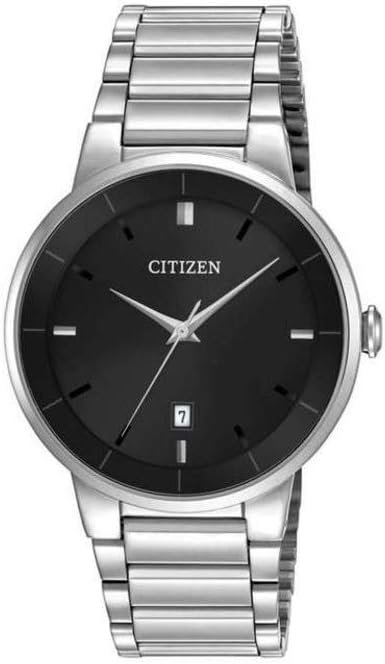 Citizen Quartz Mens Watch, Stainless Steel, Classic