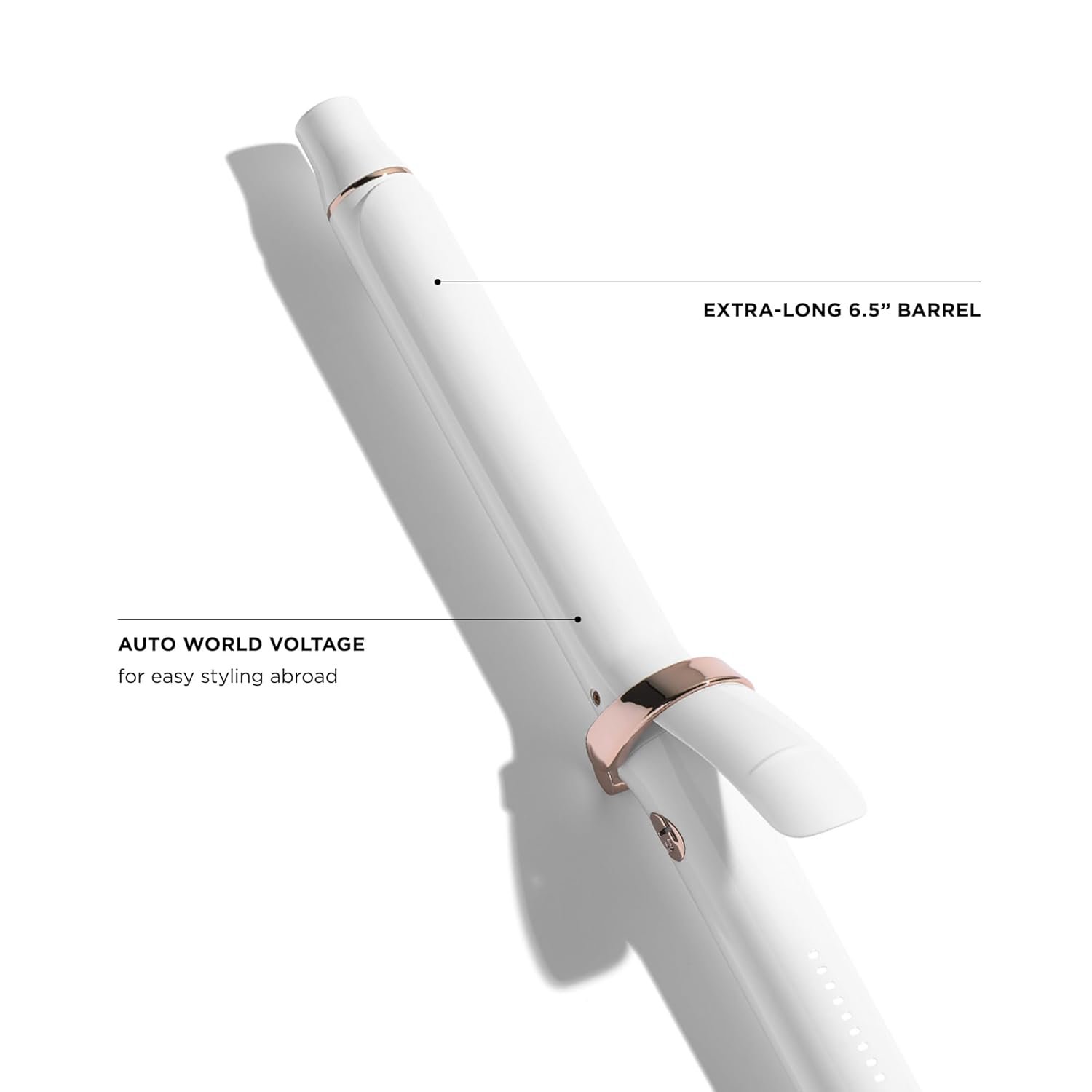 T3 SinglePass Curl X Extra-Long Barrel 1", 1.25", 1.5" Curling Iron with 9 Heat Settings and Ceramic Barrel for Fast Styling and Lasting Results on All Hair Types - Image 4