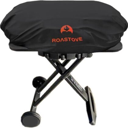 Roastove 600D PVC Waterproof Grill Cover Compatible with Coleman Roadtrip LX/LXX/LXE/285 and Compatible with Smoke Hollow 205 Grills
