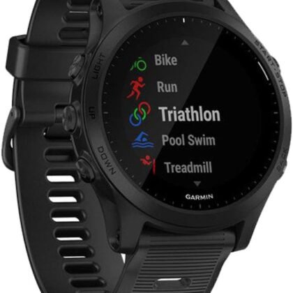 Garmin Forerunner 945, Premium GPS Running/Triathlon Smartwatch with Music, Black - 010-02063-00