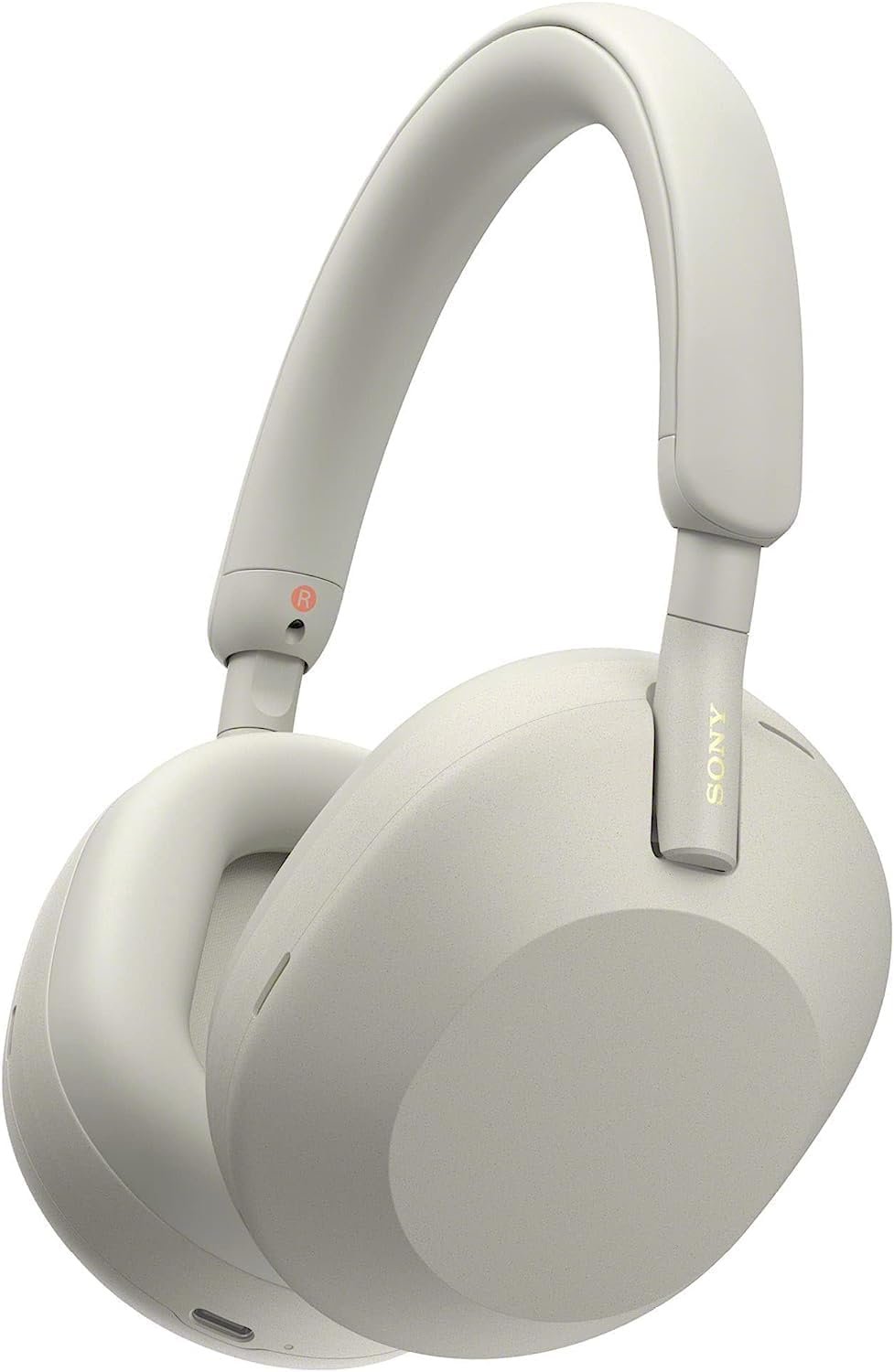 Sony WH-1000XM5 Noise Canceling Wireless Headphones - 30hr Battery Life - Over-Ear Style - Optimized for Alexa and Google Assistant - Built-in mic for Calls - Silver International Version