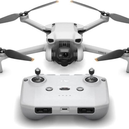 DJI Mini 3, Drones with Camera for Adults 4K, 38-min Flight Time, up to 32800ft (10km) Video Transmission, True Vertical Shooting, GPS Auto Return Integrated, Mini Drone with Camera for Beginners