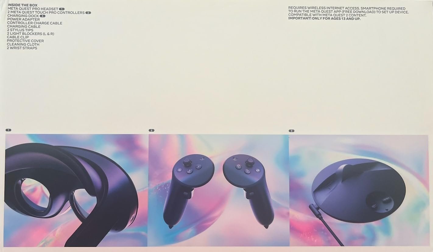 Meta Quest Pro Headset with Virtual Reality Field Trips 1-Month Subscription - Image 2