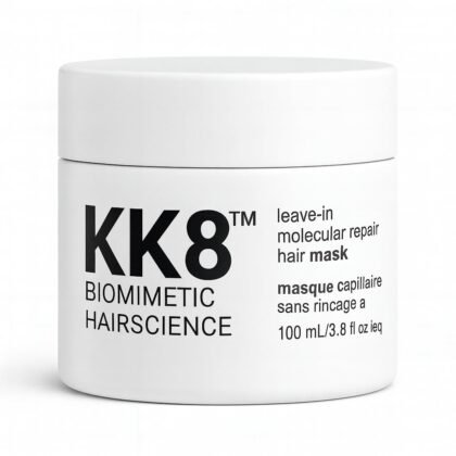 KK8 Biomimetic Hairscience Leave-In Molecular Repair Hair Mask, Professional Strength Treatment for Damaged Hair, 3.8 fl oz