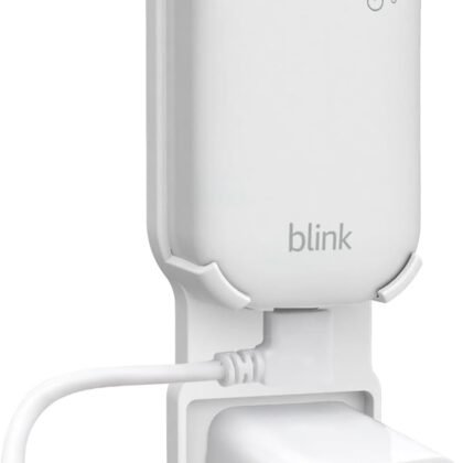 Wall Mount for Blink Sync Module Core with Short Cable - Save Space - No Messy Wires - Easy Move Mount Bracket Holder for Blink Outdoor Indoor Security Camera