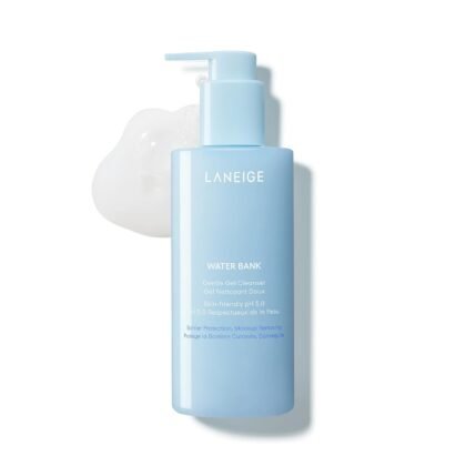 LANEIGE Water Bank Gentle Gel Cleanser: pH-Balanced & Barrier-Boosting with Blue Hyaluronic Acid