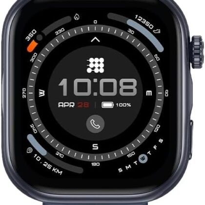 Cubitt VIVA Pro 2 Smartwatch, 1.85” AMOLED HD, Built-In GPS, Offline Maps, Barometer, Compass, VITA AI, AI Coach, Readiness & Sleep Scores, 100+ Sports Modes, 5ATM, 10-Day Battery