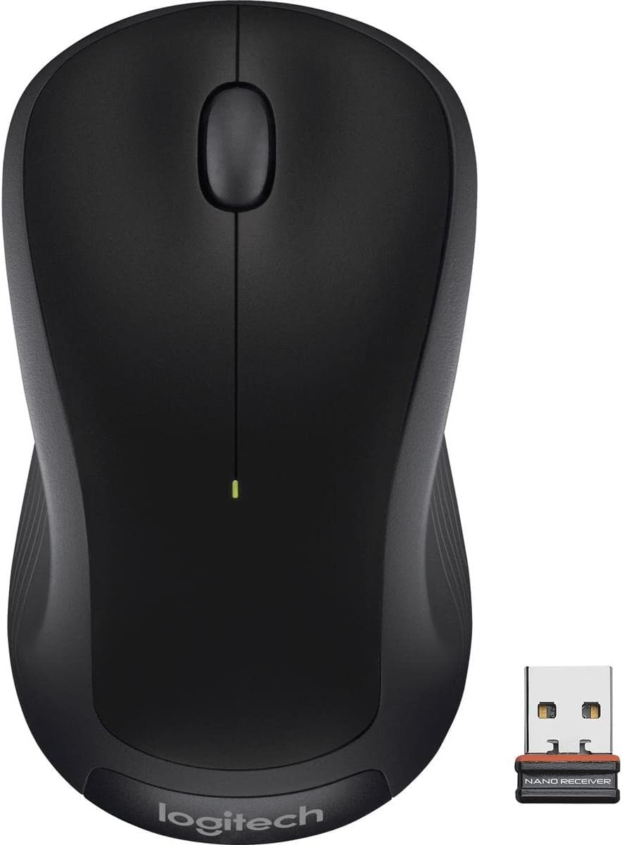 Logitech Wireless Mouse M310 (Black) (Renewed) - Image 2