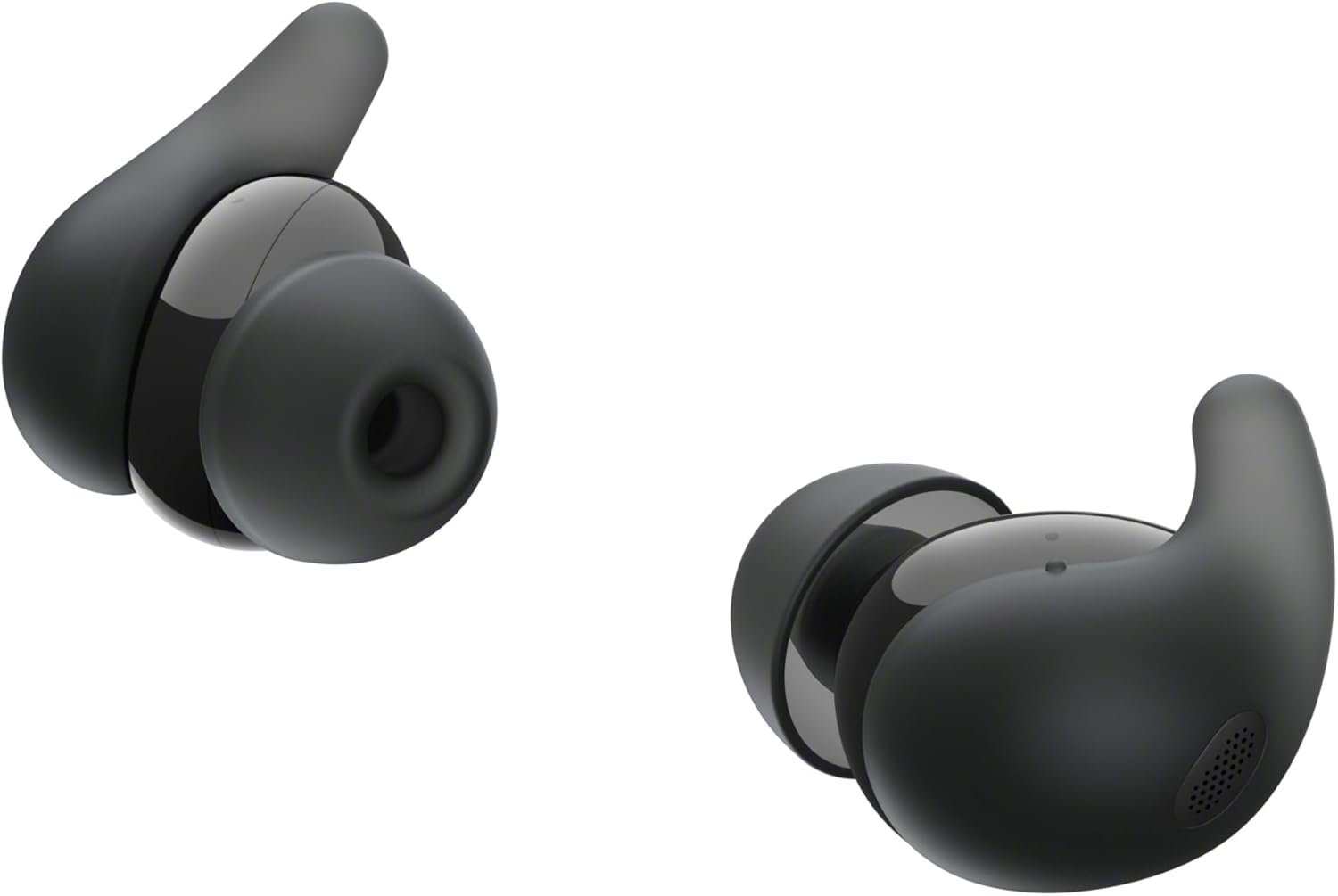 Sony LinkBuds Fit Truly Wireless Noise Canceling Earbud Headphones, Small & Light with Newly Developed Air Fitting Supporters, Black - Image 10