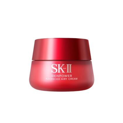 SK-II SKINPOWER Airy Face Cream - Anti Aging Wrinkle Cream for Oily & Dry Skin - Antioxidant-Rich Formula to Help Protect Skin While Improving Firmness & Elasticity