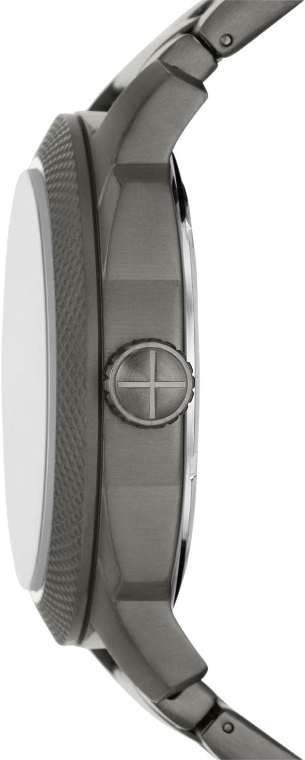 Fossil Men's Machine Quartz Stainless Steel Three-Hand Watch - Image 3