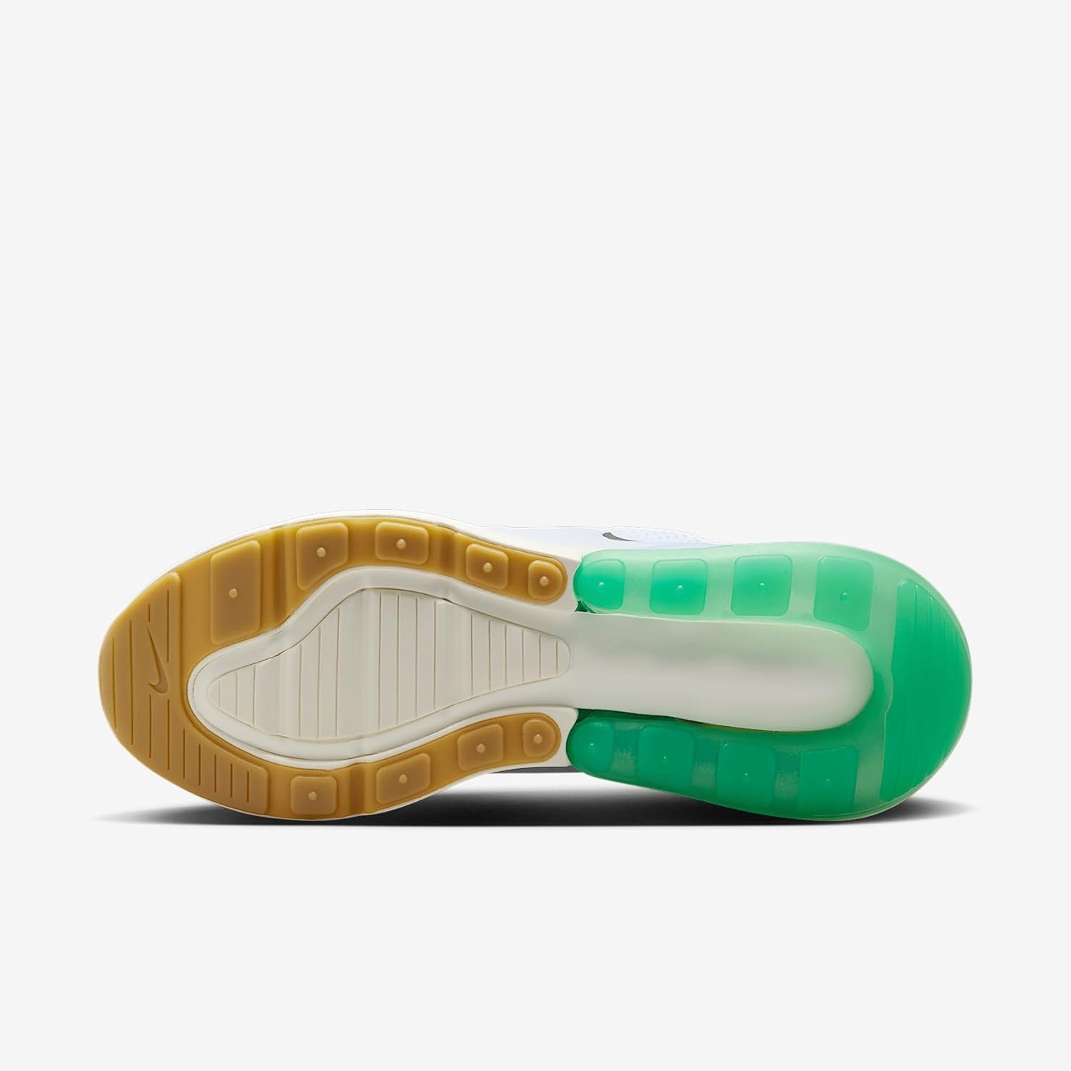 Nike Air Max 270 Women's Shoes (AH6789-125, White/Summit White/Stadium Green/Black) - Image 2