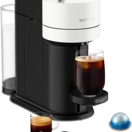 Nespresso Vertuo Next Coffee and Espresso Maker by De'Longhi, White