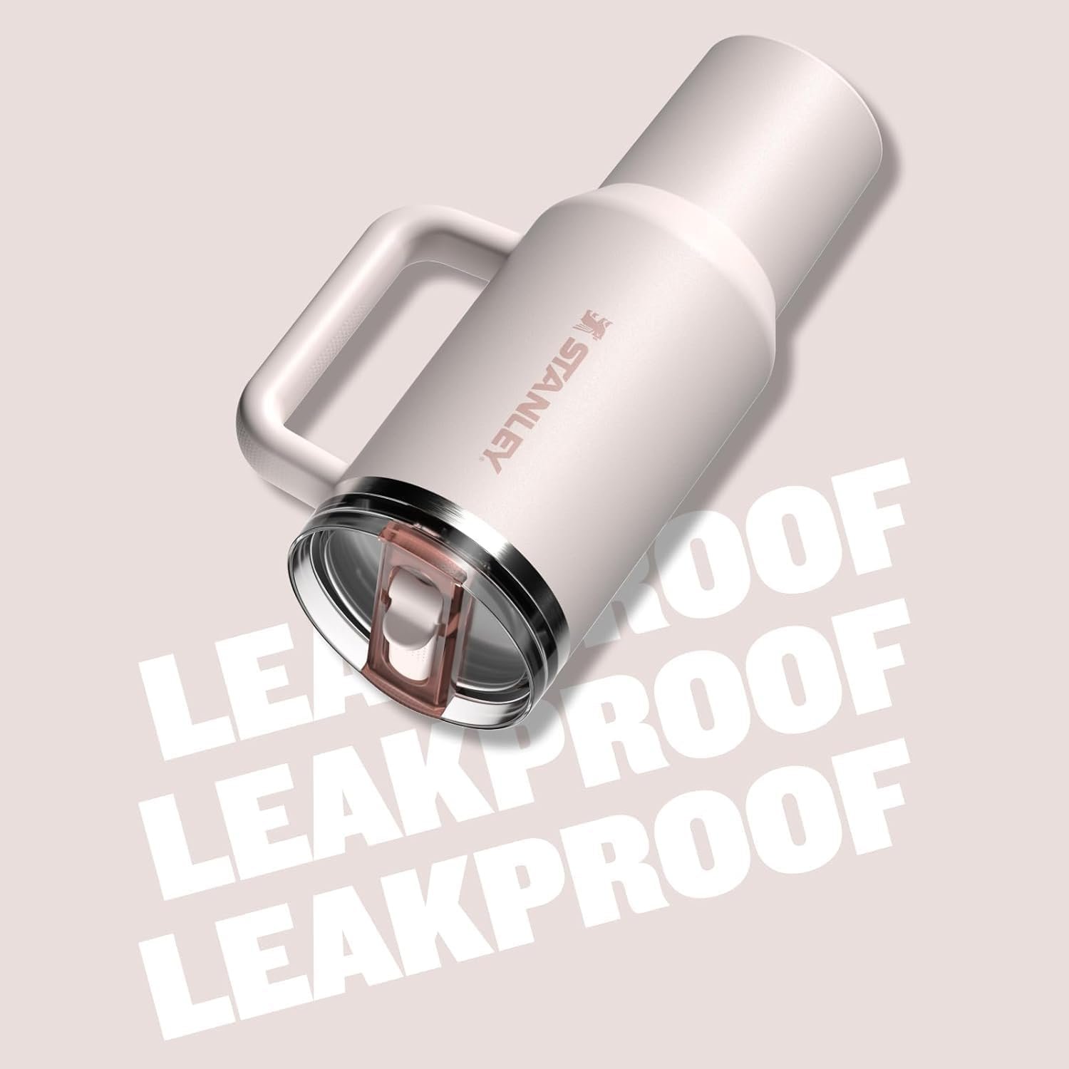 STANLEY Quencher ProTour Flip Straw Tumbler with Leakproof Lid | Built-In Straw & Handle | Cupholder Compatible for Travel | Insulated Stainless Steel Cup | BPA-Free - Image 4