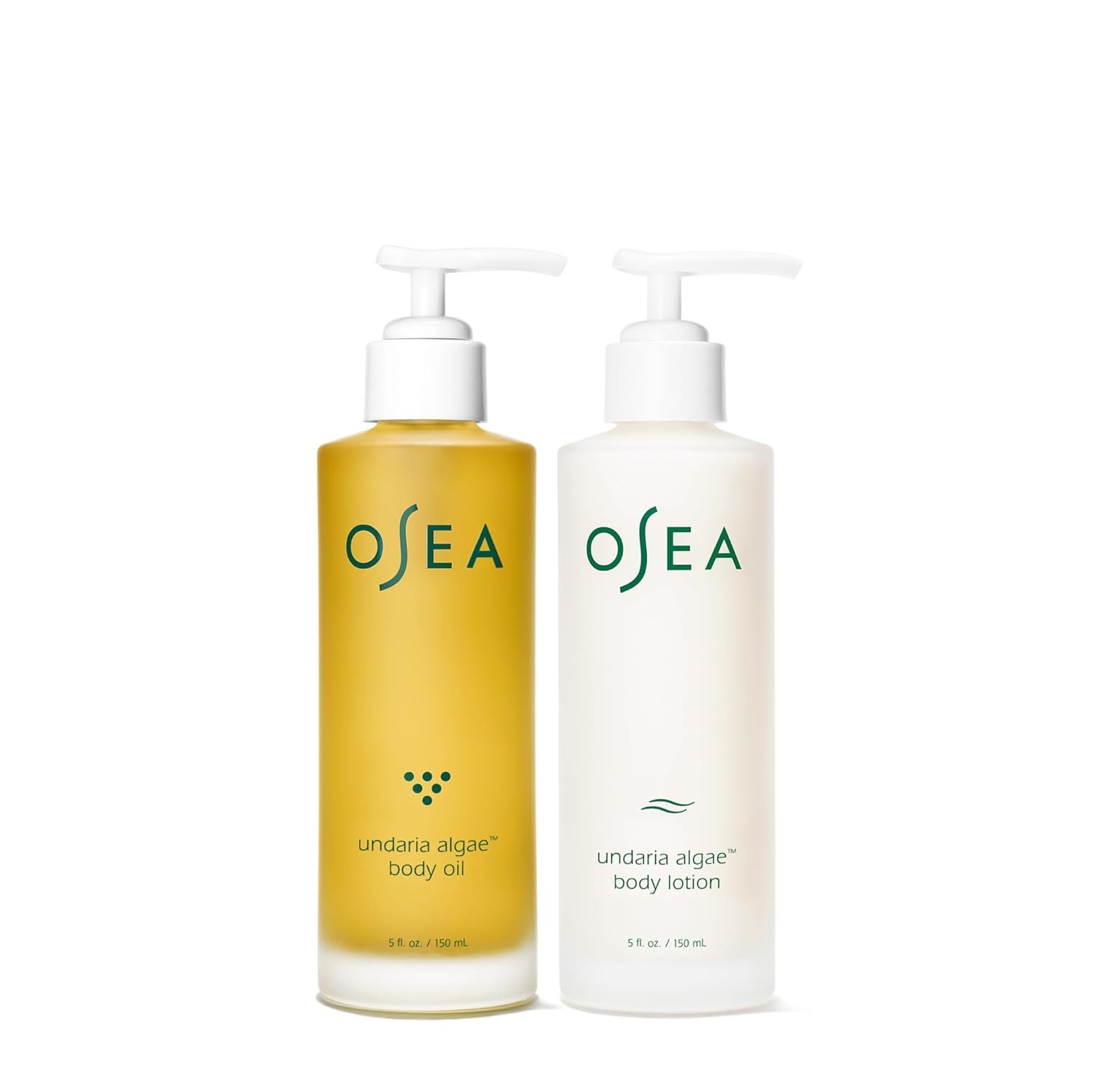 OSEA Undaria Body Bestsellers Full Size Set – Limited Edition Holiday Bundle - Includes Undaria Algae™ Body Oil 5oz & Undaria Algae™ Body Lotion 5oz – Hydrating & Firming Body Care - Image 2