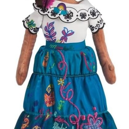 Disney Mirabel Plush Doll - Encanto - Star of The Madrigal Family, Soft Toy, Plushies and Gifts, Perfect Present for Kids, Medium 18 Inches, All Ages Toy Figure