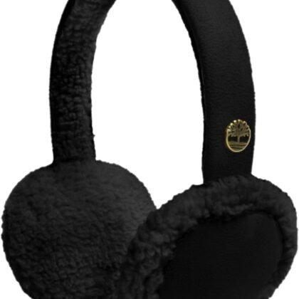 Timberland Women’s Faux Suede Earmuffs - Soft Fleece-Lined, Adjustable Fit, Warm Winter Ear Warmers for All-Day Comfort