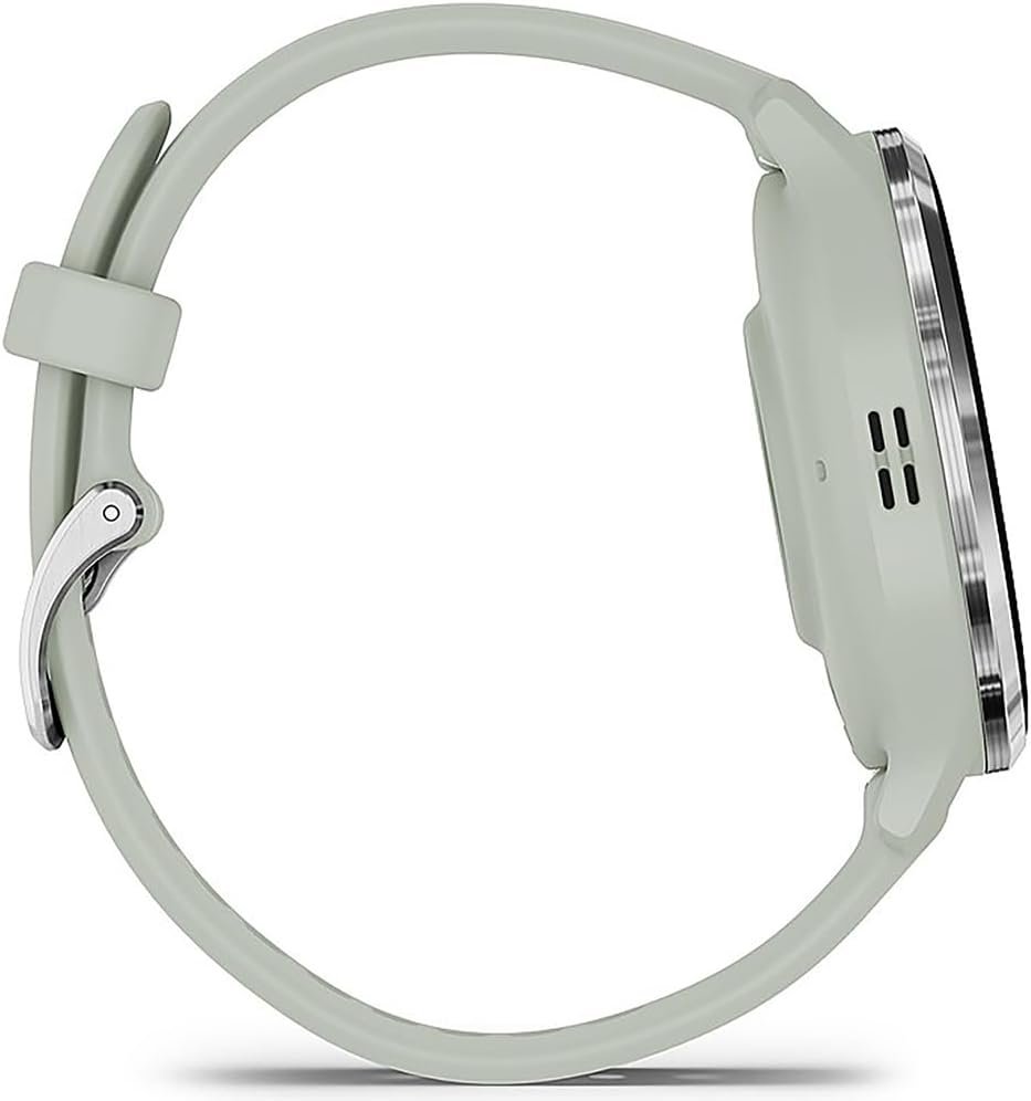 Garmin 010-02785-01 Venu 3S Health Fitness GPS Smartwatch Steel Bezel with Sage Gray Case 41mm Bundle with Dust Cover 3 Pack, 2-Pack Screen Protector and 2 YR CPS Enhanced Protection Pack - Image 9