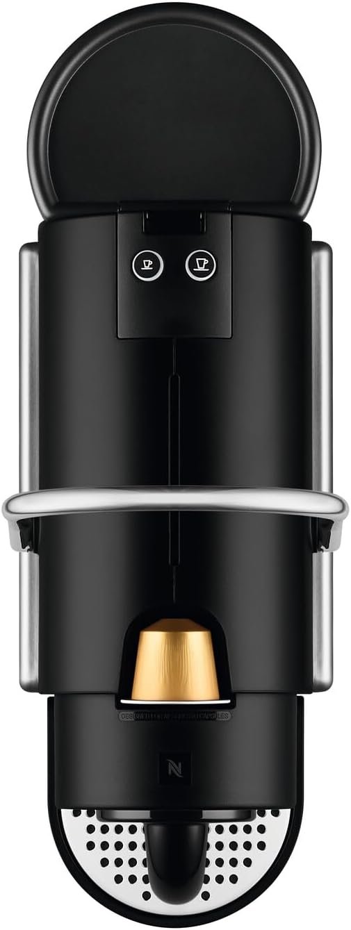 De'Longhi Nespresso Pixie EN127.S, Fully Automatic Coffee Machine, One-Button Coffee Machine with Multi-Function, Welcome Set Included, Compact Design, 19 Bar Pressure, 1260W, Silver - Image 7
