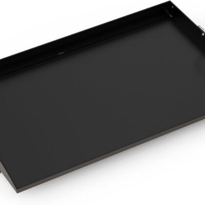 Stanbroil 36 Inch Flat Top Griddle Replacement Top for Blackstone 36" 4-Burner Gas Grill Cooking Station, Ceramic Coated Steel Griddle Top Replacement with Rear Grease System, Black