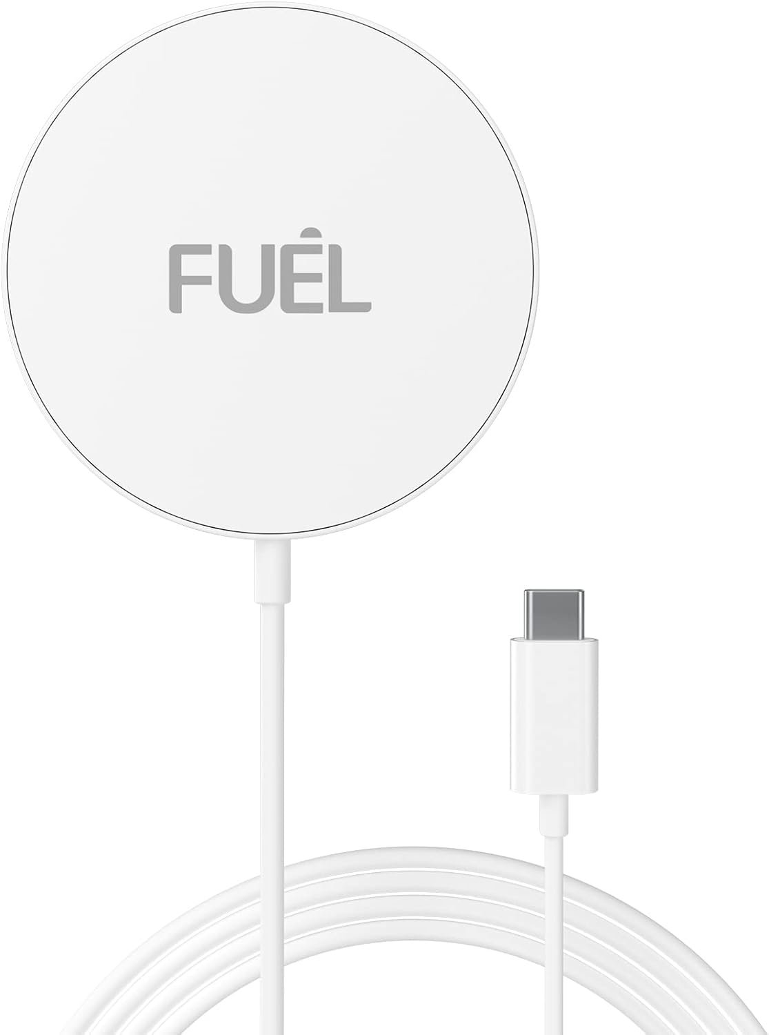 iPhone Charger Fast Charging MagSafe Charger - Fuel - 15W Magnetic Wireless Charger - Magnetic/MagSafe Charging Pad for iPhone 17 Pro Max/Air/16 Pro Max/15 Pro Max/14/13/12 & AirPods Gen 4/3/2/Pro 3/2