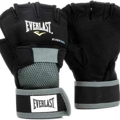 Everlast EverGel Hand Wraps (Red, Large)