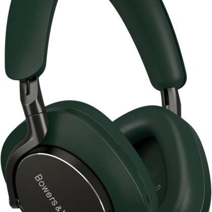 Bowers & Wilkins Limited Edition Px8 Over-Ear Bluetooth Headphones, Advanced Active Noise Cancellation Wireless Headphones, Luxurious Materials, 30-Hr Battery Life, 15-Min Quick Charging, Dark Forest